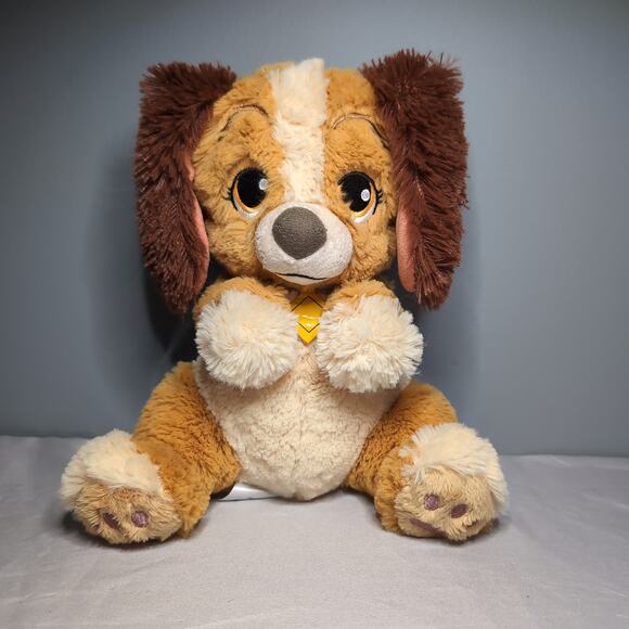 Disney Lady And The Tramp Plush Babies Cocker Spaniel Puppy Dog Stuffed Animal - Picture 2 of 10